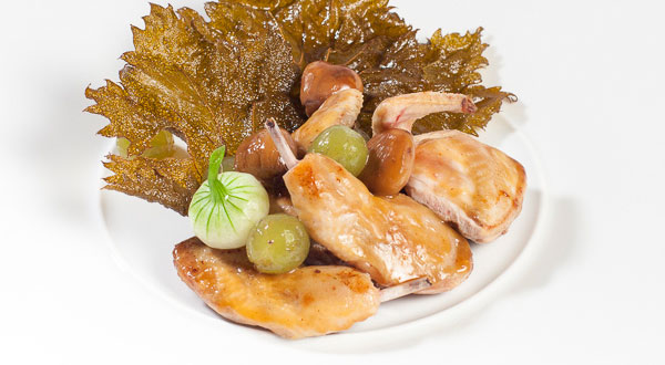 Diapo présentation produits, découpes caille.